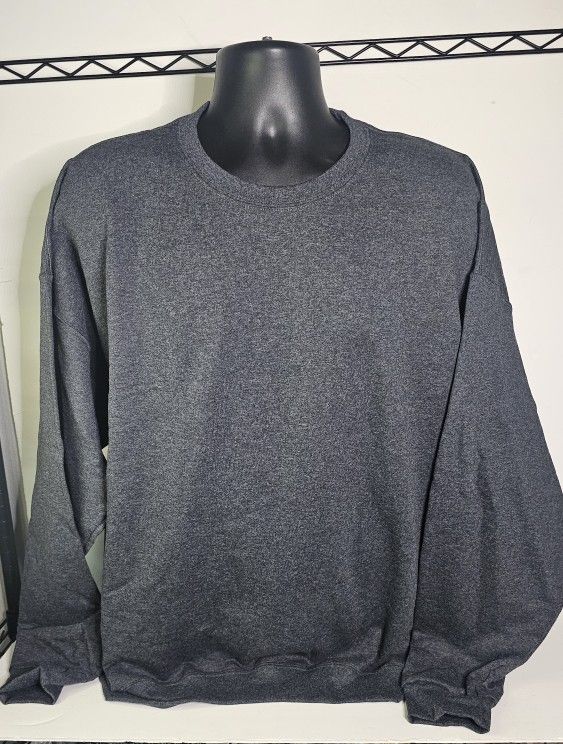Athletic Works Fleece Crew Sweatshirt Mens 2XL (50-52)