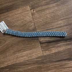Swarovski Bracelet - 3 Row Amethyst 