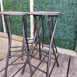 $30 - Foldable bar stools (4)