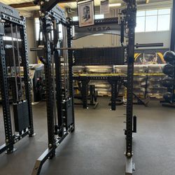 VESTA FITNESS - 3in1- Squat Rack Power Cage Functional Trainer with Smith Machine