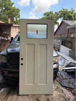 Front exterior door