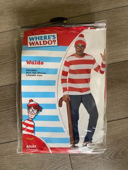Where’s Waldo Costume - Men’s Medium
