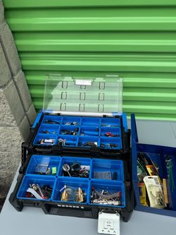 Hart Storage Box Insert Organizer with Contents