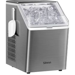 Brand New, Stainless Steel Ice Maker, Countertop