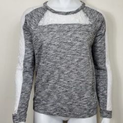 Express lace cutout woman’s top small petite