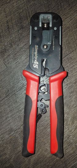Simply 45 all in one ,RJ 45 crimp tool.