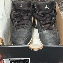 Jordan 1 Mid Youth Cleat 