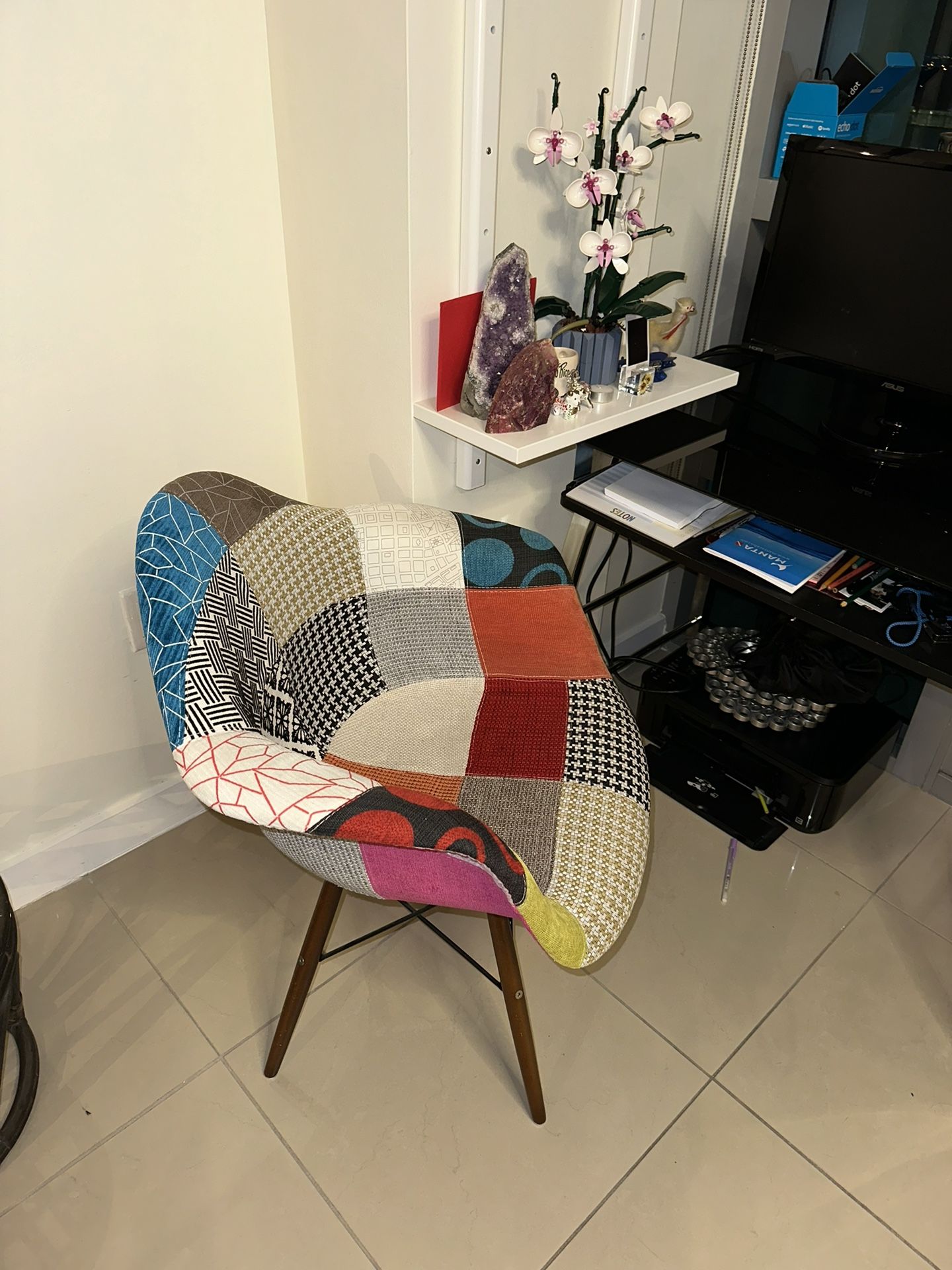 Multi-color Patchwork Chair 