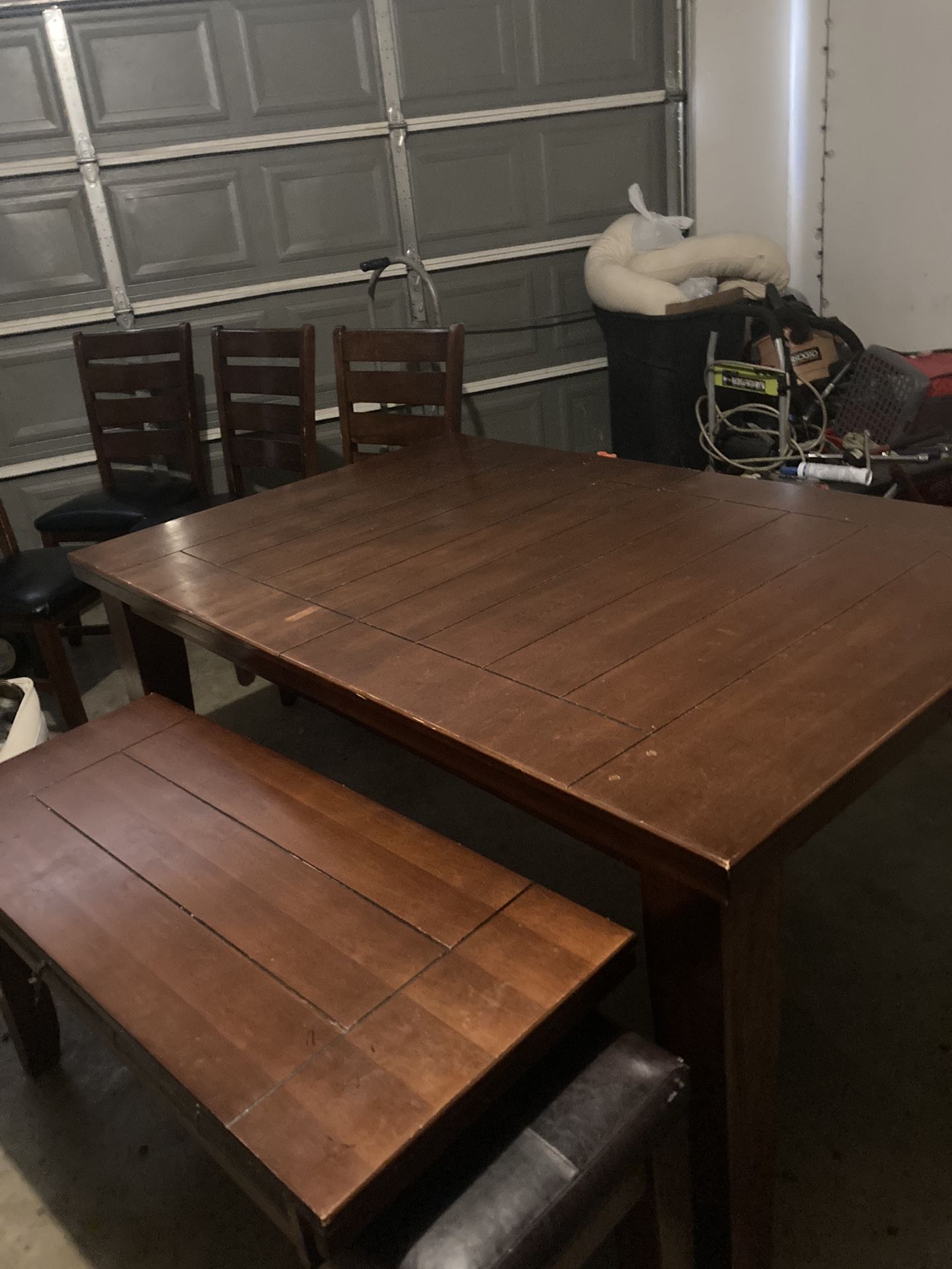 Wooden Table Plus Chairs for Sale in Humble, TX OfferUp