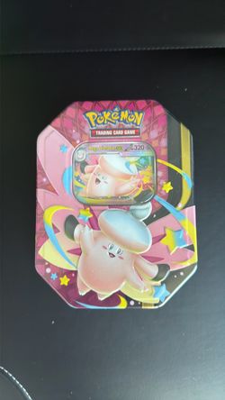 Pokémon TCG Mega Clefable GX Tin