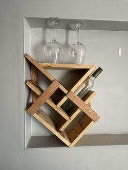 Wood Wine Holder