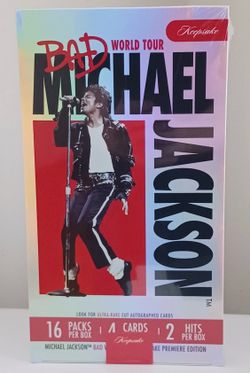 2025 Keepsake Brand New Michael Jackson “BAD” Tour Hobby Box Patches Available 👀