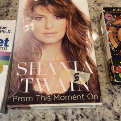 Hard cover Shania Twain