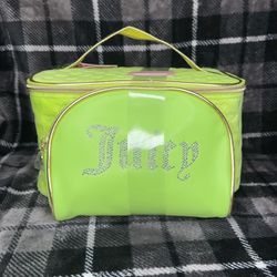 Juicy Couture Make Up Bag With Small Pouch New 