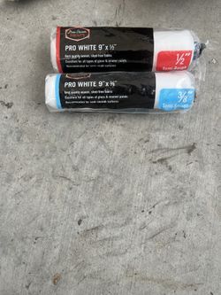 Dunn Edwards Paint Rollers 9 x 1/2 And 9 x 3/8