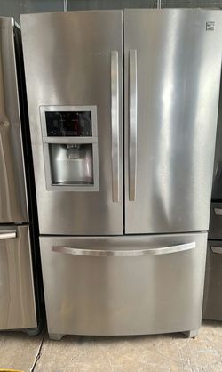 Modern French Door Fridge with Water Dispenser