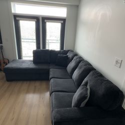 Storming Grey Sectional Couch