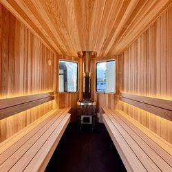 Mobile Sauna | 6 Person | Wood 🪵 🔥 