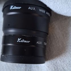Kalimar Wide Angle And Telephoto Lens