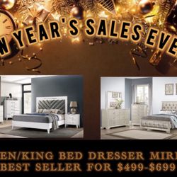 BEAUTIFUL NEW BEDROOM SETS ON SALE STARTING ONLY $399. IN STOCK SAME DAY DELIVERY 🚚 EASY FINANCING 