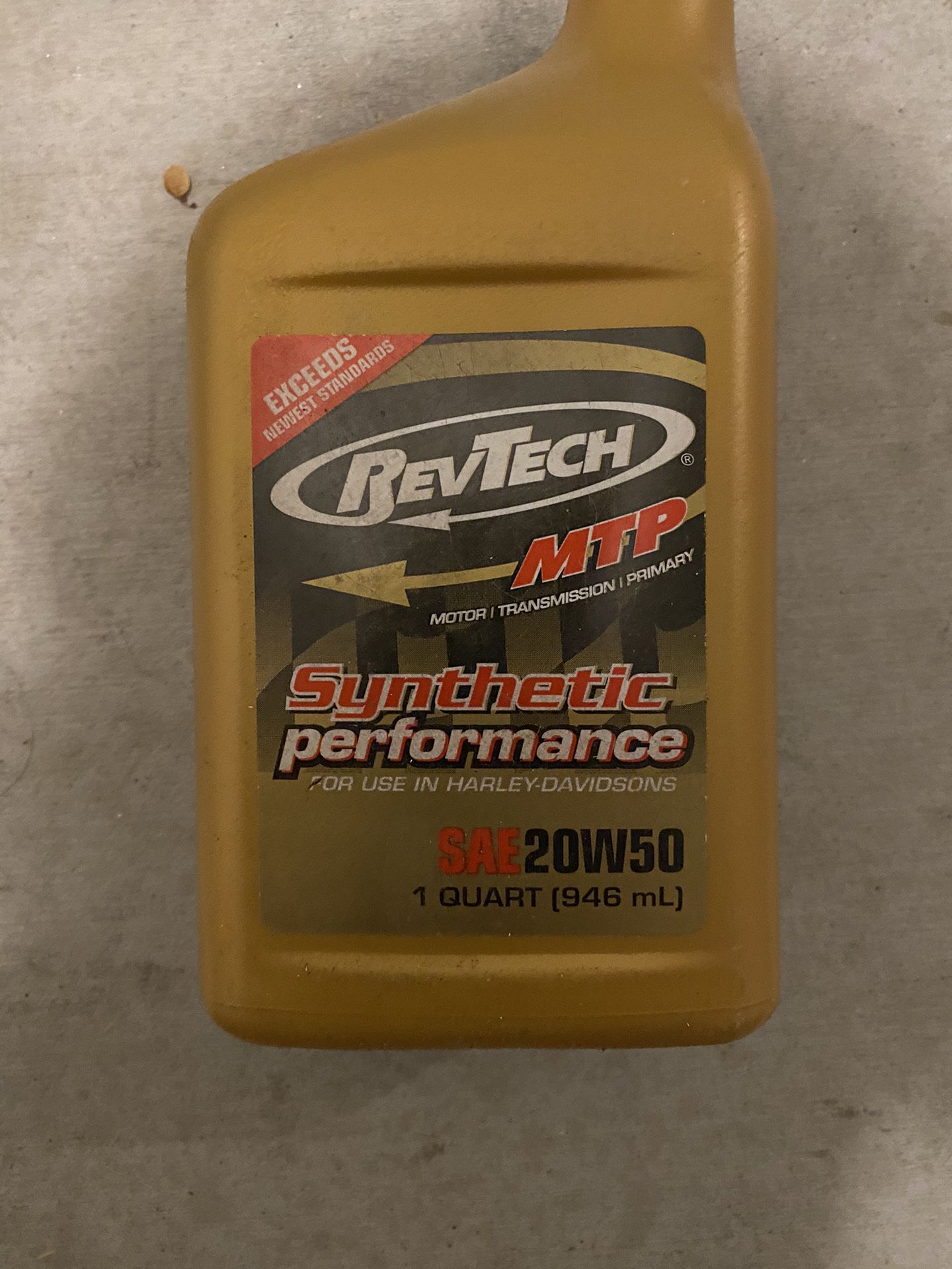 HARLEY DAVIDSON OIL AND LUBRICANT