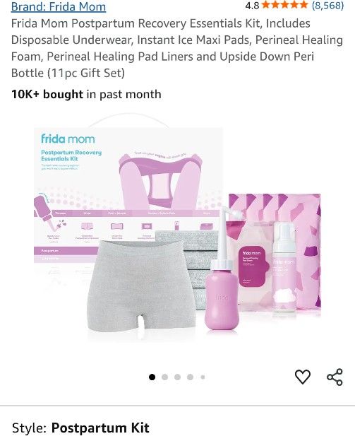 New, Unopened Frida Mom Postpartum Recovery Essentials Kit