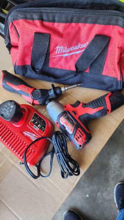 Milwaukee Impact Drill And Soldering Iron