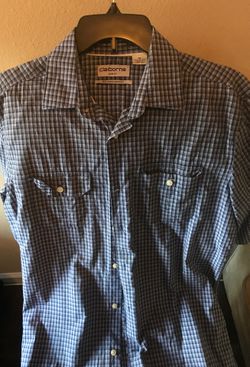 Blue white Claiborne medium