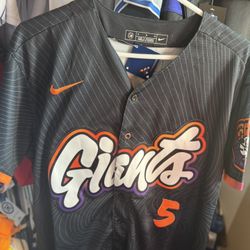 Sf Giants Jersey Yastrzemski Medium Jersey 