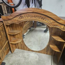 Vintage Wooden Bedroom Set
