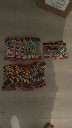Pokémon packs pitch black / chaos rising