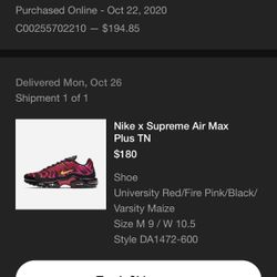 Nike Supreme Air Max