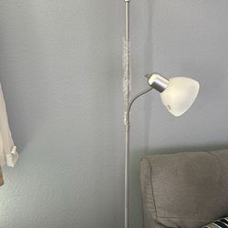 Floor Lamp with Reading Light – Like New