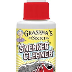 Grandma's Secret Sneaker Cleaner - Shoe Cleaner for Rubber, Canvas and Leather - Stain Remover Spray Removes Dirt, Grime and Grass - 3oz Sneakers Clea