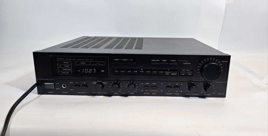 DENON DRA-550 Vintage Stereo Receiver Made in Japan
