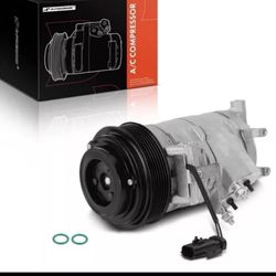 AC Compressor with Clutch 2007-2010 Jeep Grand Cherokee