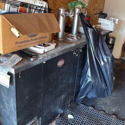 True Three Door Kegerator 