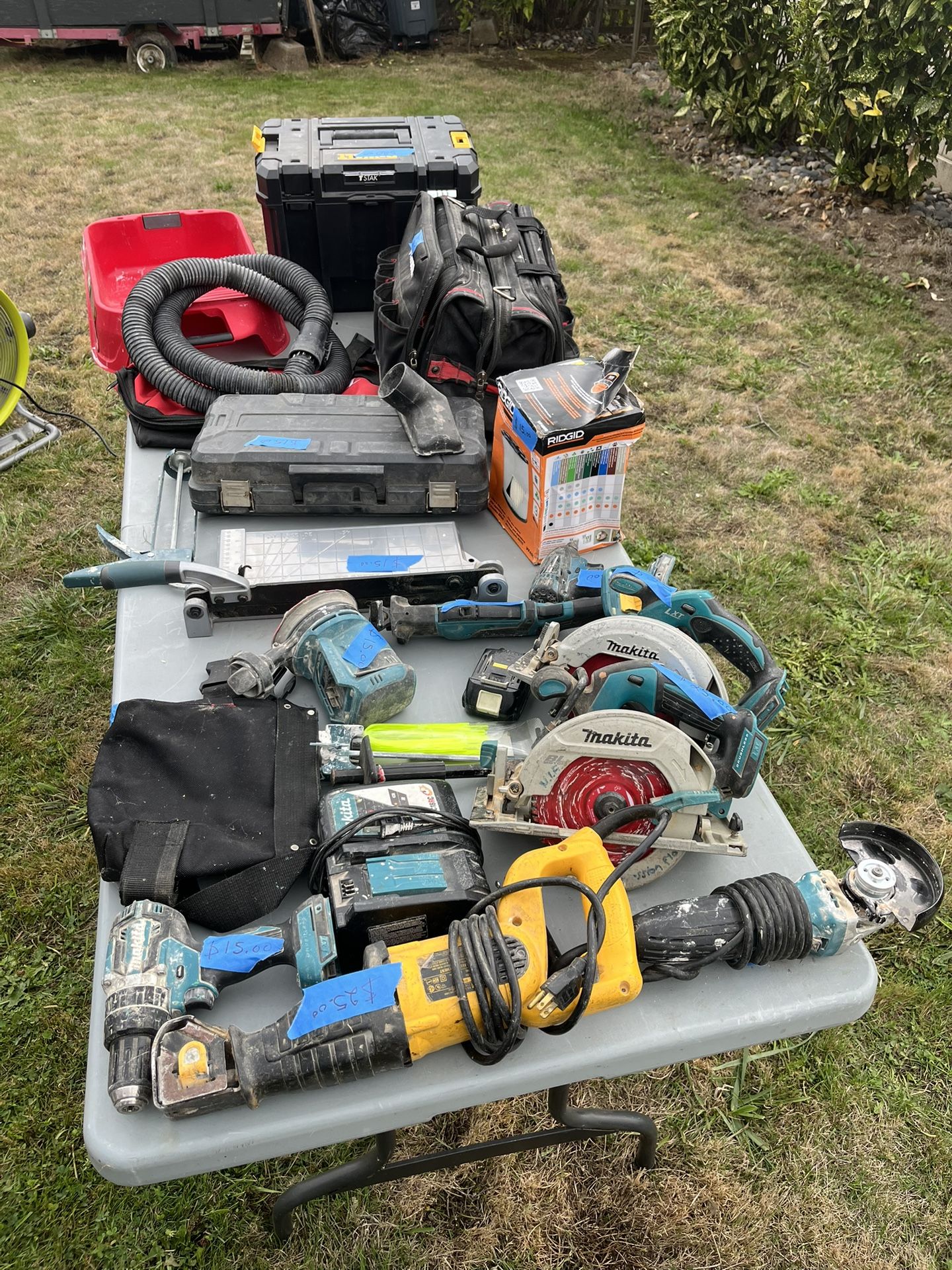 Tools And Battery’s For Sale