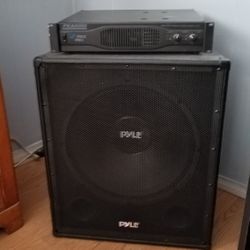 Pile  Master amp and speaker