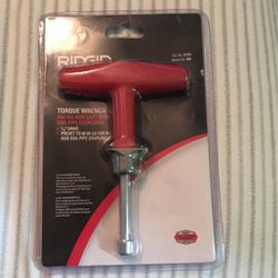 Ridged Torque Wrench Plumbing  31410