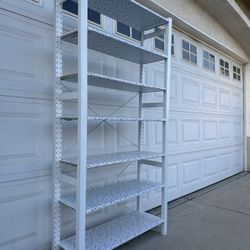 Bookcase Shelf Cabinet Dimensions: 35”(W)x12”(D)x70”(H) Good work In good condition Located in North Fontana