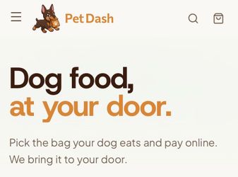 Dog food and Kennels delivered!!!!