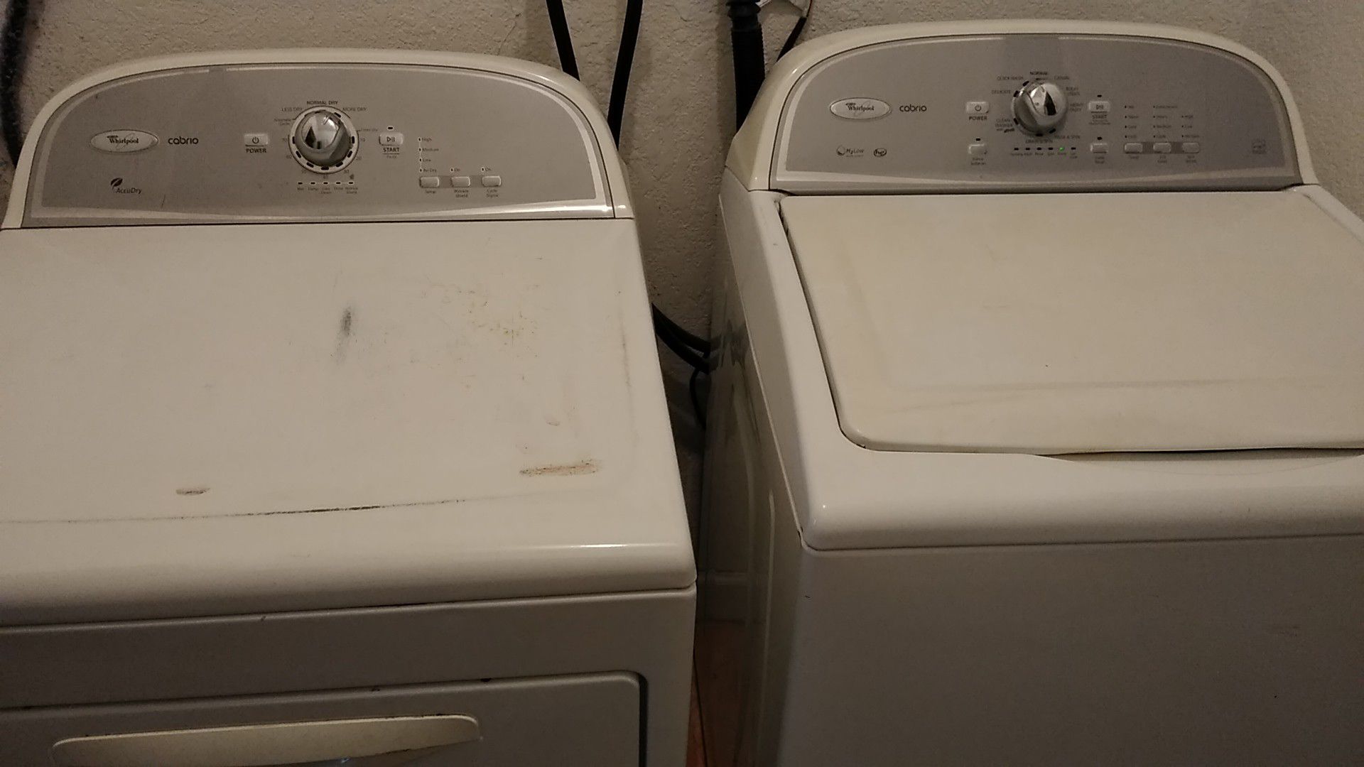 Washer and dryer both for $150 whirpool