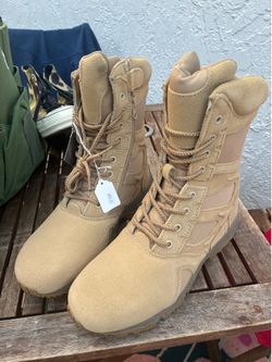Rothco military boots size 10