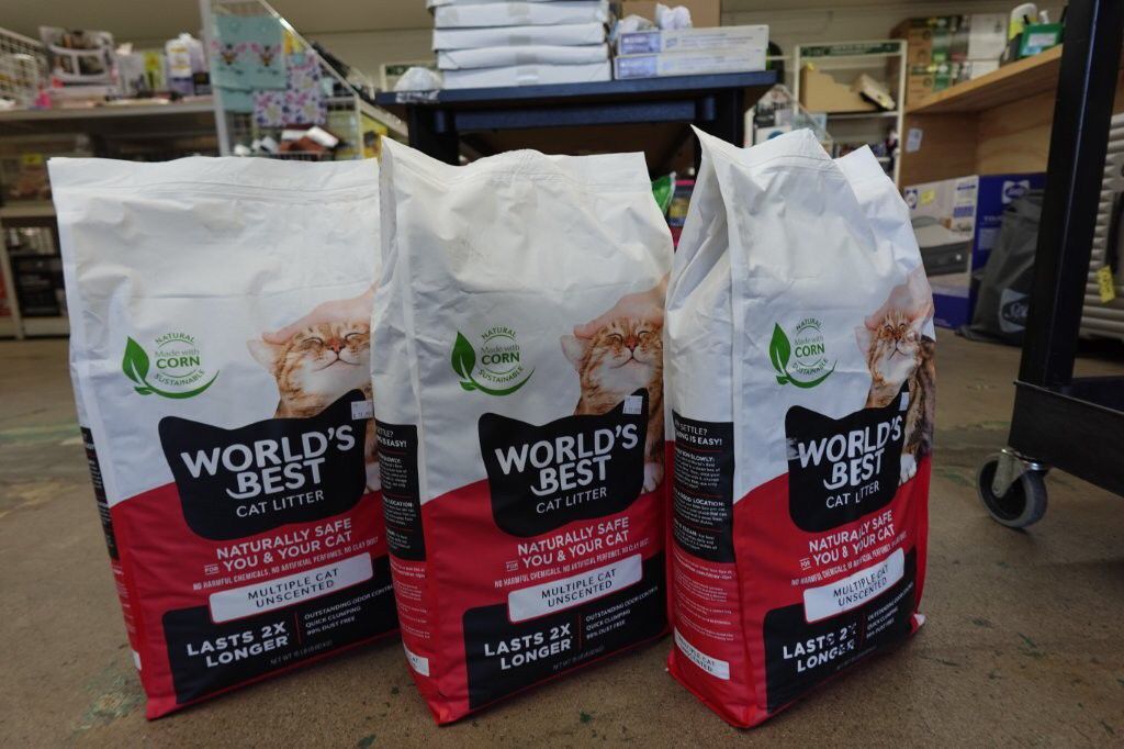 15 lb World’s Best Cat Litter Ultra Absorb Unscented Cat Litter