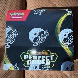 Pokemon Mega Evolution-Perfect Order Booster