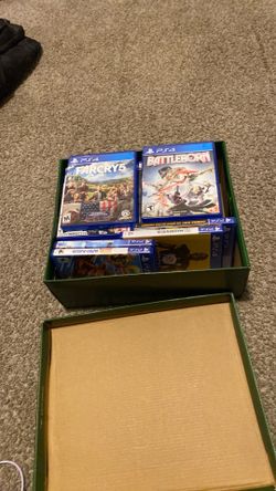 PS4 game for 10 dollars  all the games  21 games in all