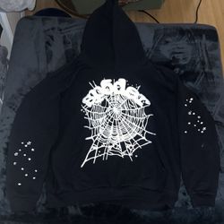 Sp5der OG Web Hoodie 'Black'