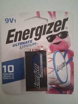 9V Energizer Lithium