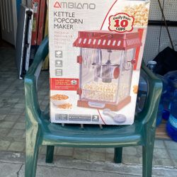 Kettle Popcorn Maker 